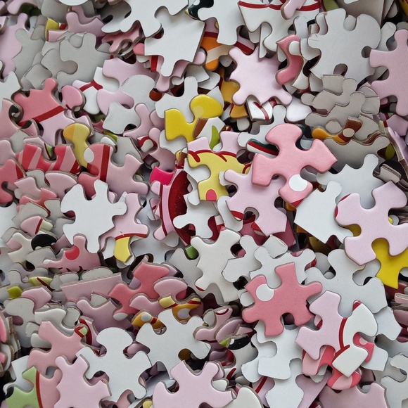 Kawaii Snacks Mystery 1000 Pieces Puzzle (Puzzle Size 28" x 20.5") Ages 12+ - Picture 5 of 16